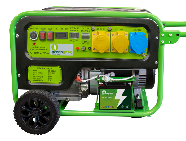 Greengear GE 7000UK with handles
