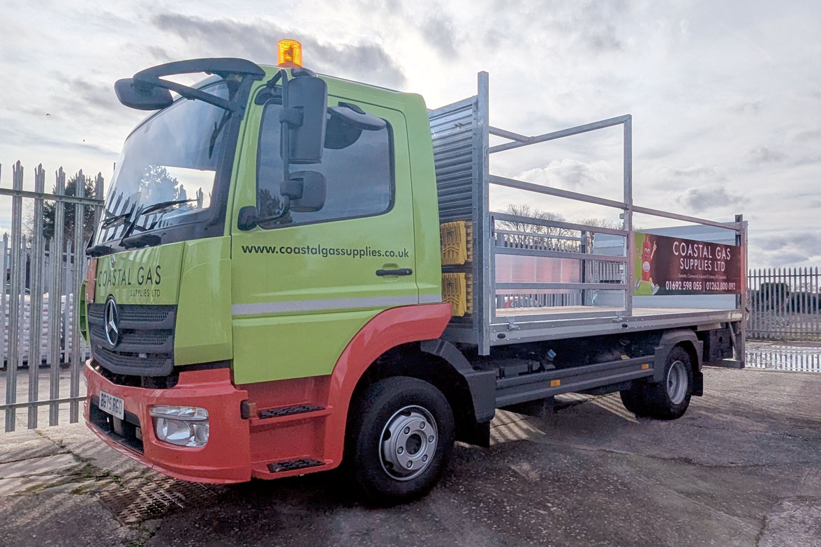 Coastal Gas delivery truck Norfolk